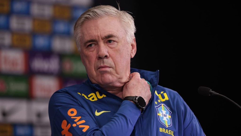 Ancelotti elogia estádio do Corinthians e clima da Seleção Brasileira