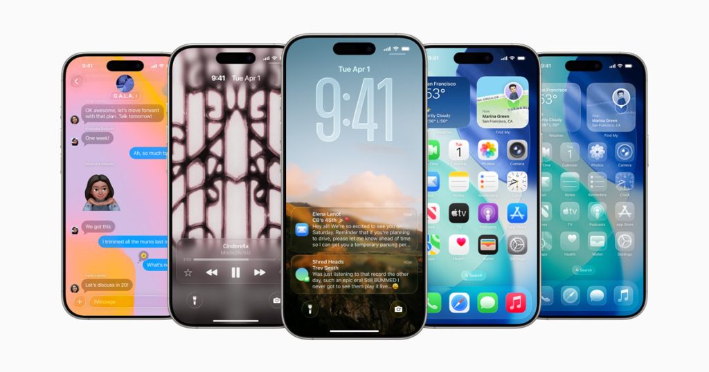 Apple aprimora a experiência do iPhone com o iOS 26