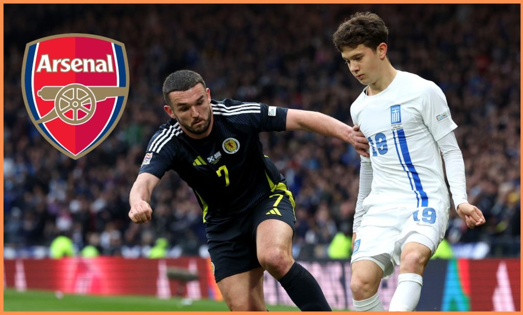 Arsenal demonstra interesse na transferência de Konstantinos Karetsas