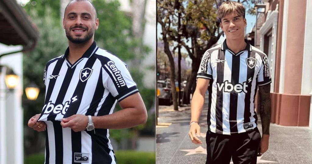 Arthur Cabral e Joaquín Correa serão apresentados pelo Botafogo na sexta