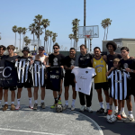 Botafogo promove intercâmbio cultural e visita a projeto social em Venice Beach; camisas de basquete à venda