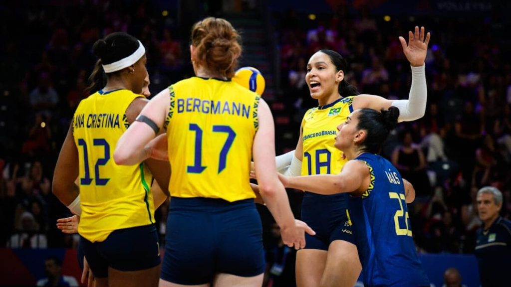Brasil derrota Bélgica na estreia da fase final da VNL feminina