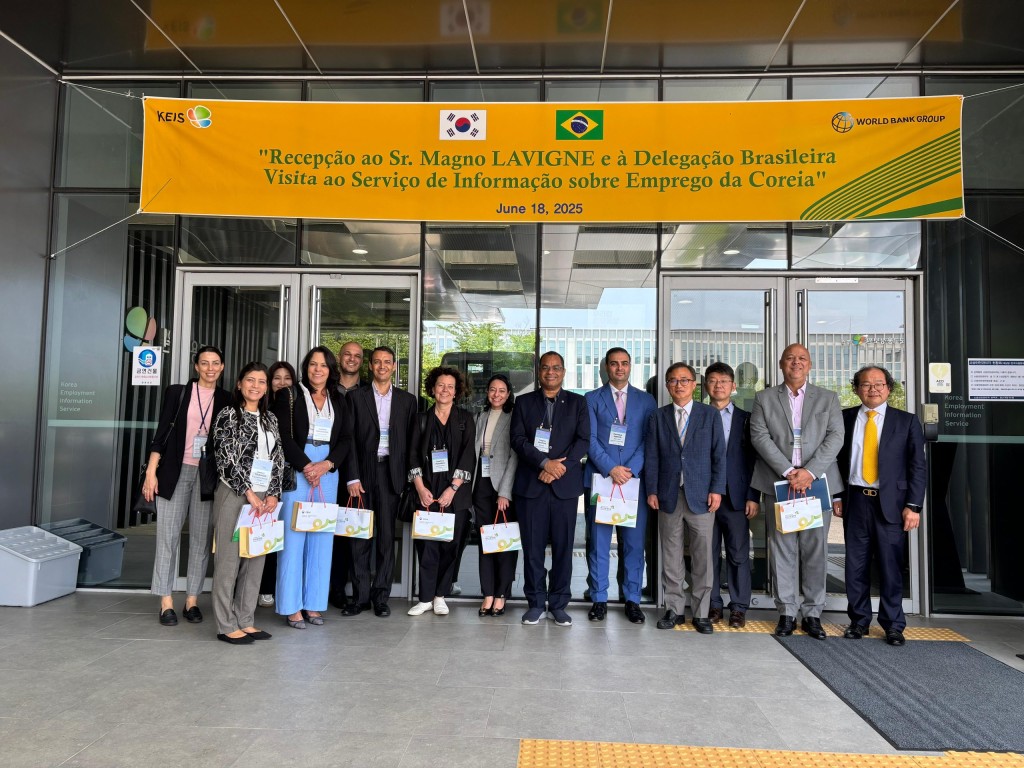 Brasil e Coreia do Sul firmam acordo para cooperação em emprego