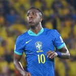 Brasil fica sem Vini Jr no próximo jogo das Eliminatórias