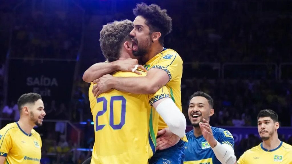 Brasil vence Eslovênia e encerra 1ª semana da VNL masculina 2025