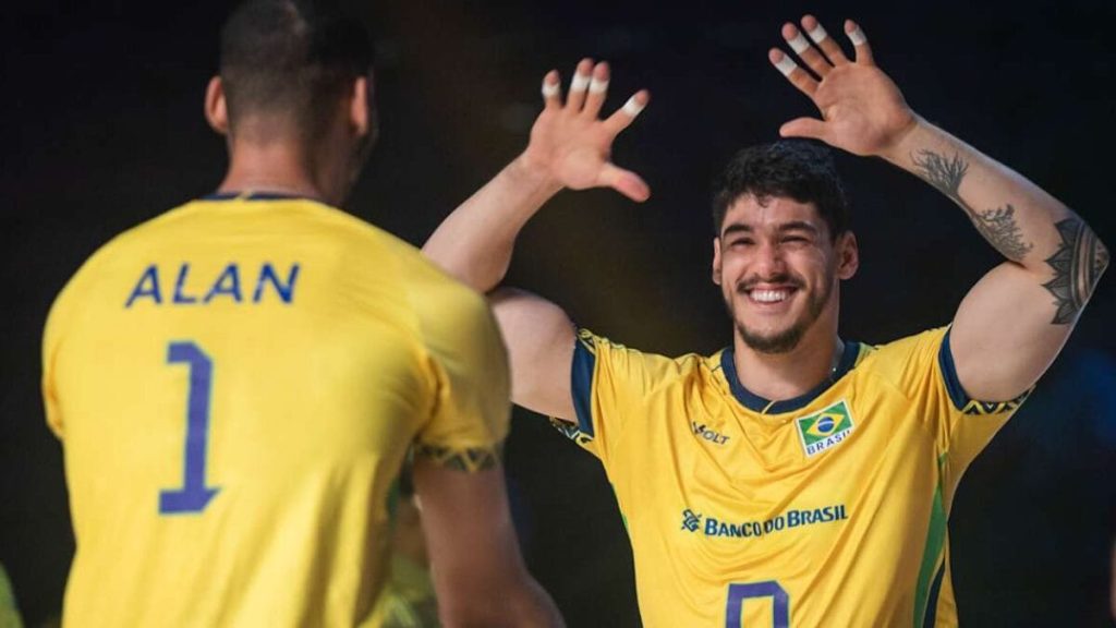 Brasil x China na VNL masculina 2025: Como assistir ao vivo