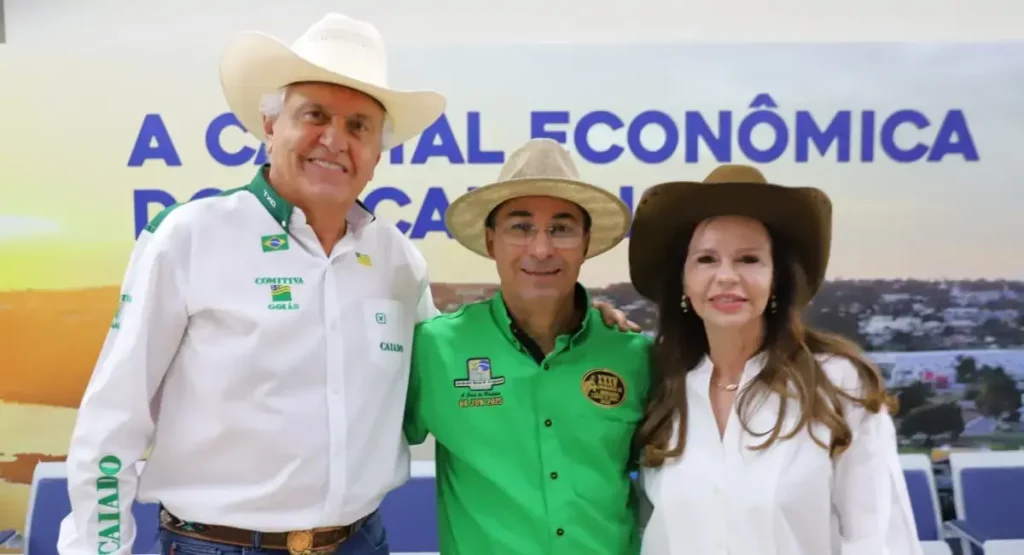 Caiado apoia pré-candidatura de Dorinha ao Palácio em Araguaína