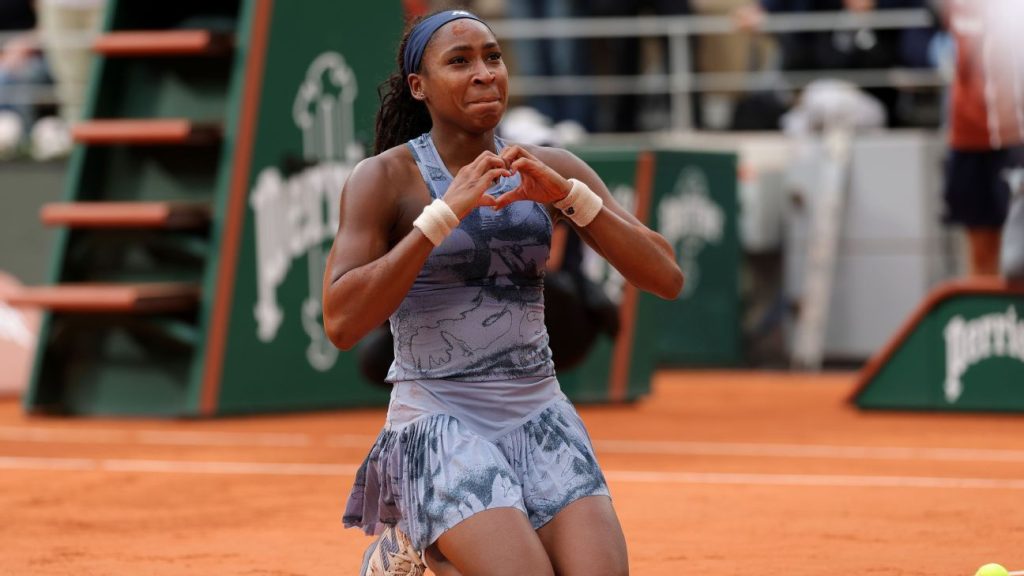 Coco Gauff vence Aryna Sabalenka em 3 sets e conquista o Aberto da França