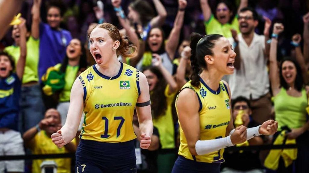 Como assistir Brasil x Itália na Liga das Nações de Vôlei Feminino