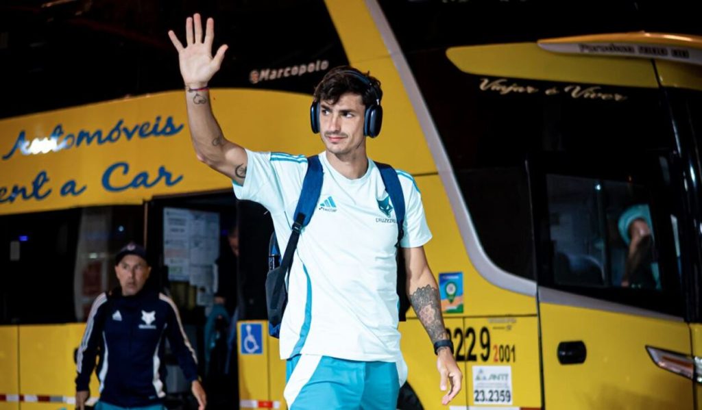 Cruzeiro inicia transferência de Juan Dinenno para o São Paulo