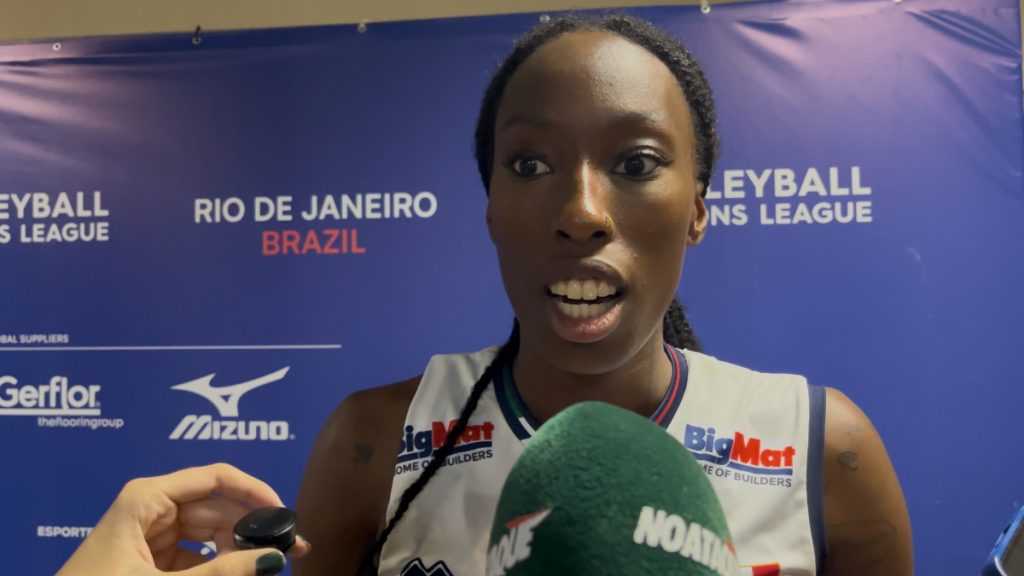 Egonu elogia Gabi Guimarães e analisa Brasil sem a craque
