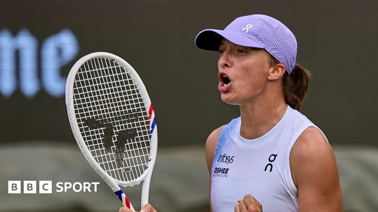 Iga Swiatek avança para sua primeira final em grama em Bad Homburg Iga Swiatek avança para sua primeira final em grama em Bad Homburg