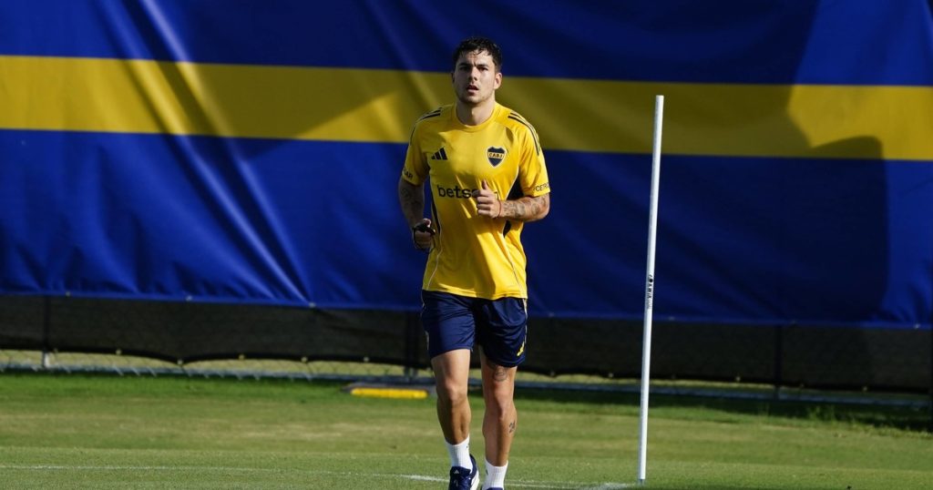 Jogador do Boca se juntou ao treino em Miami :: Olé