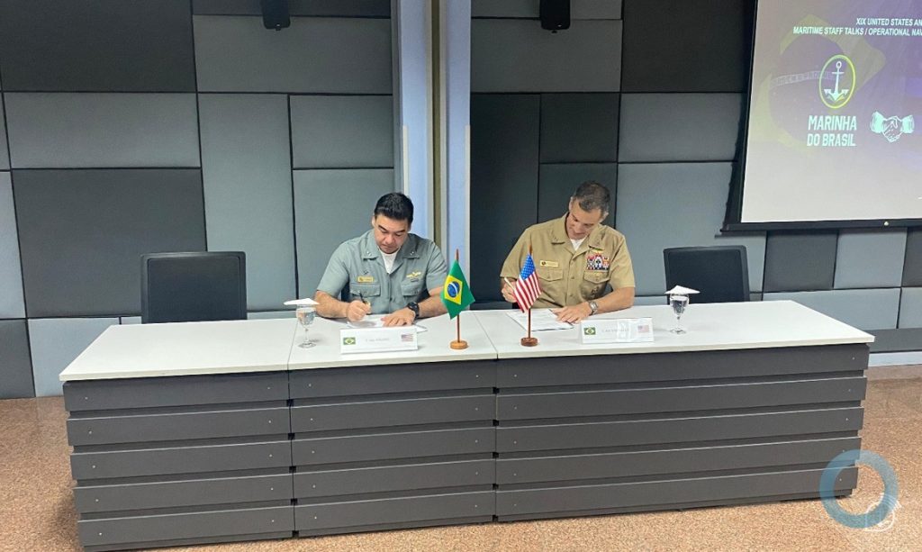 Marinhas do Brasil e EUA debatem estratégias de defesa no Atlântico Sul