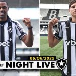 NIGHT LIVE | As principais notícias do Botafogo na janela de transferências