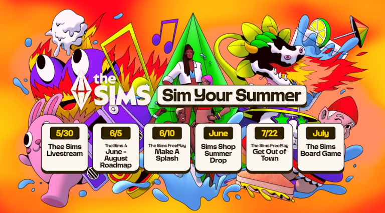 O Verão em The Sims Chegou, e Está Cheio de Energia!