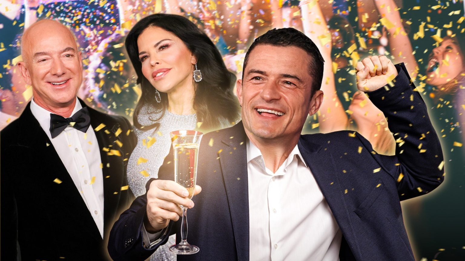 Orlando Bloom solteiro e planeja 'festejar muito' no casamento Bezos/Sanchez