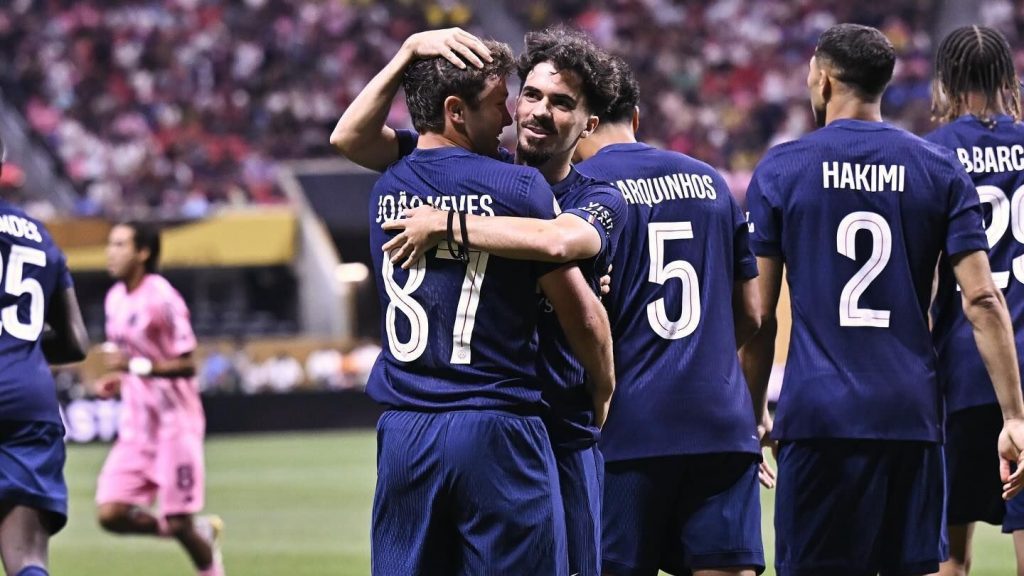PSG vence Inter Miami, de Messi, e avança às quartas do Mundial