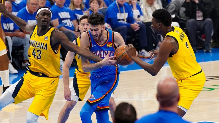 Pontuação e estatísticas: Pacers x Thunder Pontuação e estatísticas: Pacers x Thunder