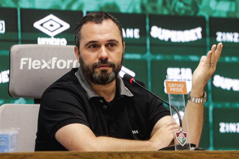 Presidente do Fluminense, Mário Bittencourt, comenta apoio do RJ