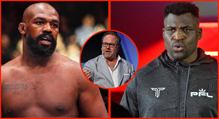 Presidente do PFL propõe luta decisiva entre Jon Jones e Francis Ngannou Presidente do PFL propõe luta decisiva entre Jon Jones e Francis Ngannou