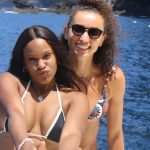 Rebeca Andrade compartilha foto com Gabi Guimarães e fãs reagem: 'Fanfic'