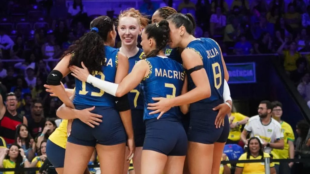 Resultados da segunda rodada da VNL 2025 feminina