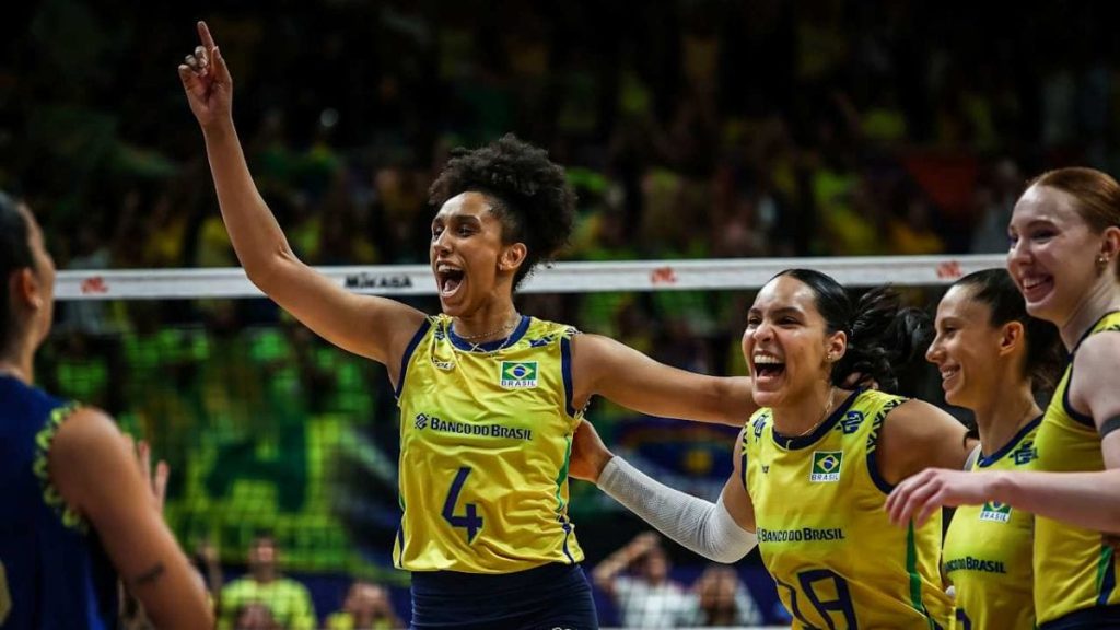 Resultados dos jogos da quinta rodada da VNL 2025 feminina