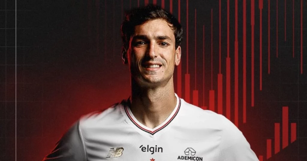 São Paulo contrata Dinenno, ex-atacante do Cruzeiro