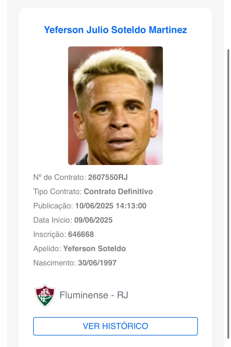 Soteldo no BID: Fluminense pode inscrevê-lo no Mundial