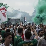 Torcida do Palmeiras organiza festa antes da viagem ao Mundial