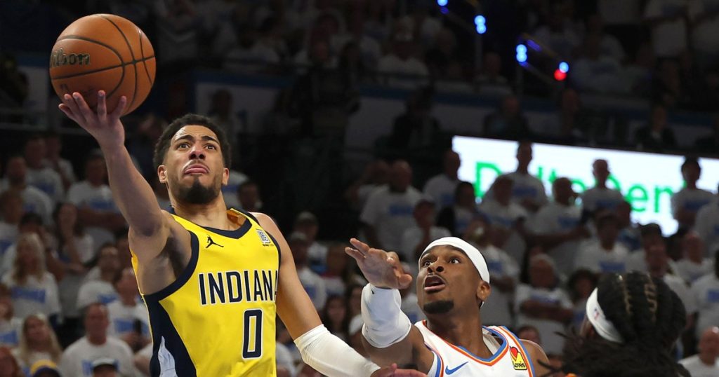 Tyrese Haliburton e Pacers surpreendem Thunder com virada final no Jogo 1