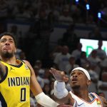 Tyrese Haliburton e Pacers surpreendem Thunder com virada final no Jogo 1
