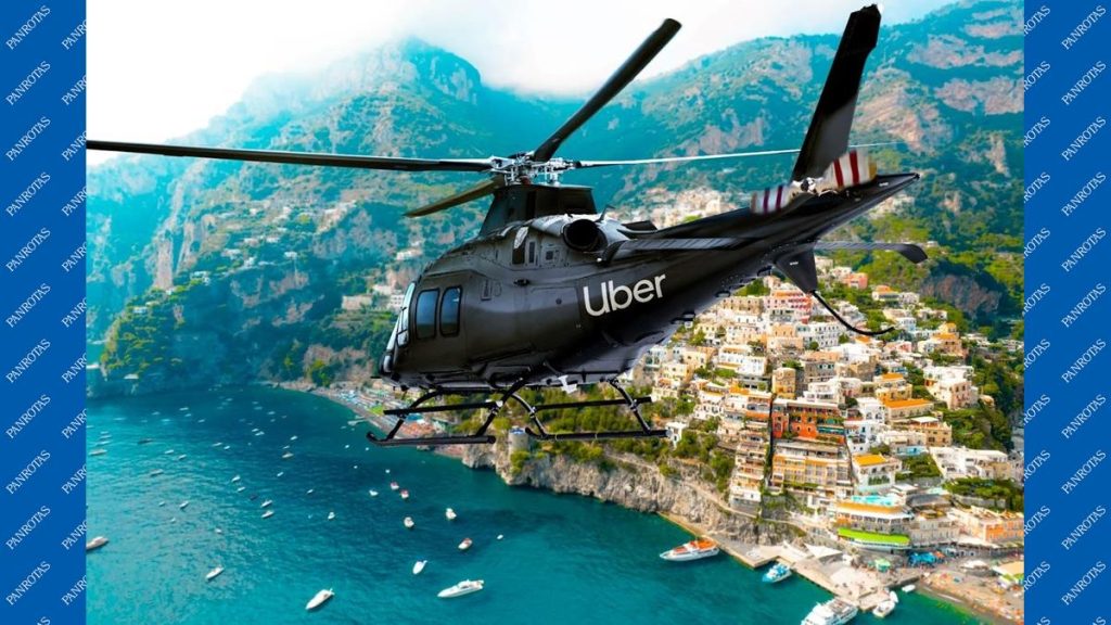 Uber estreia helicóptero e barco na Costa Amalfitana