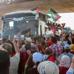 Um comboio parte da África do Norte para protestar contra o bloqueio a Gaza