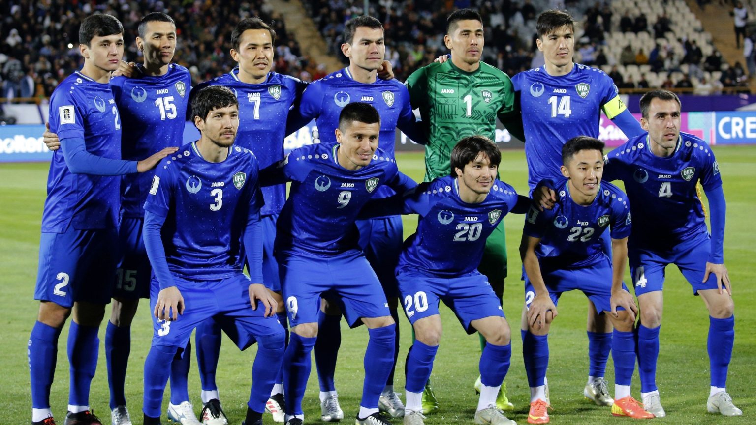 Uzbequistão faz história e disputará a Copa do Mundo pela primeira vez