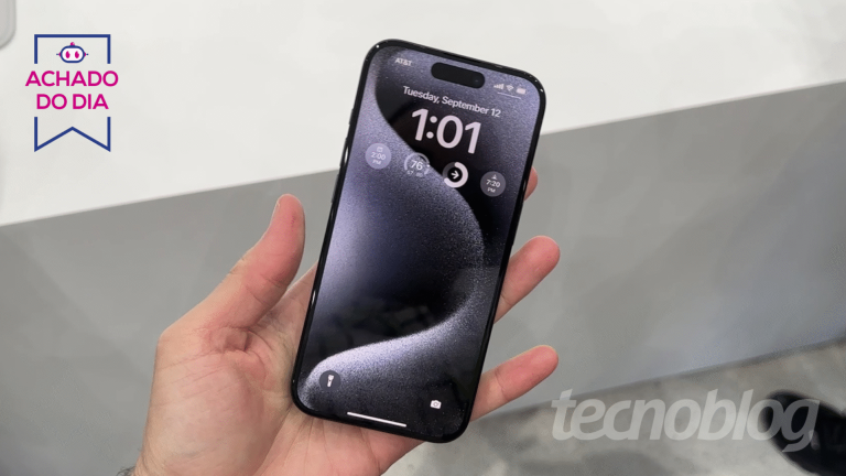iPhone 15 com 43% de desconto no Dia dos Namorados na Magalu!
