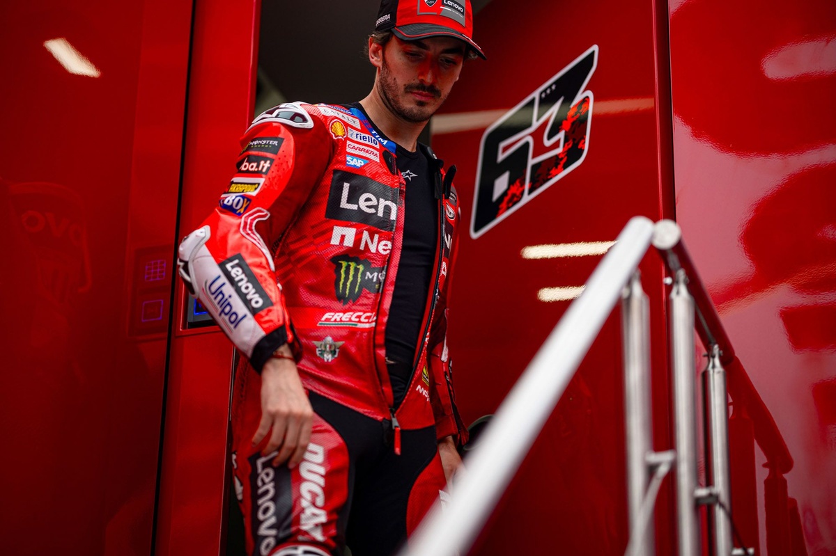 Bagnaia: "Não sou eu quem dita mais o ritmo"