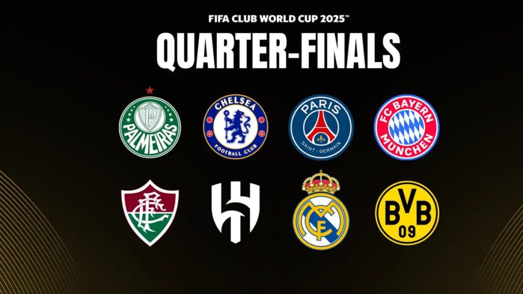 Chaveamento das quartas de final é definido na Copa do Mundo
