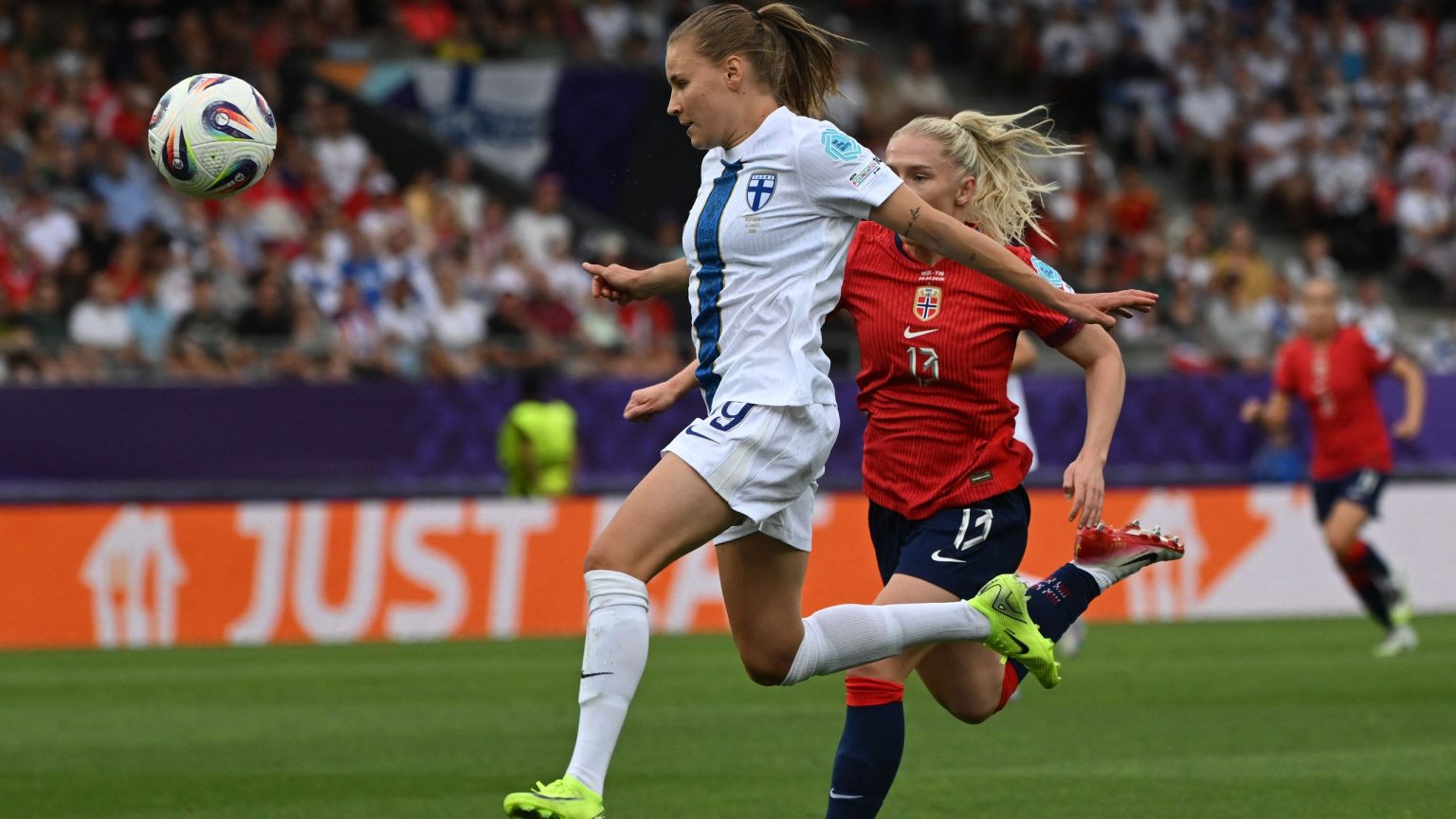 Noruega x Finlândia - Eurocopa Feminina 2025 - Fase de Grupos