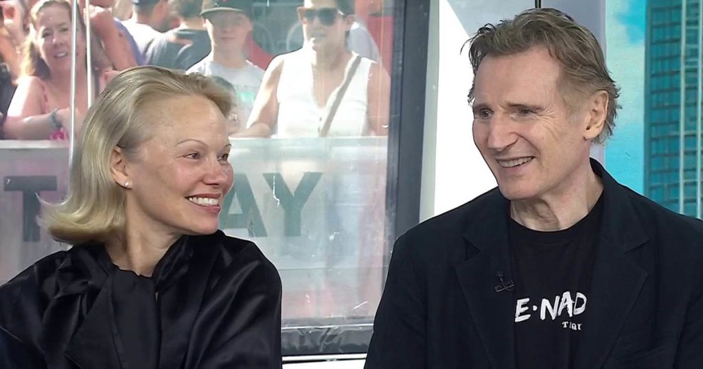 Pamela Anderson e Liam Neeson estão namorando? Pergunta de Craig Melvin no TODAY: EXCLUSIVO