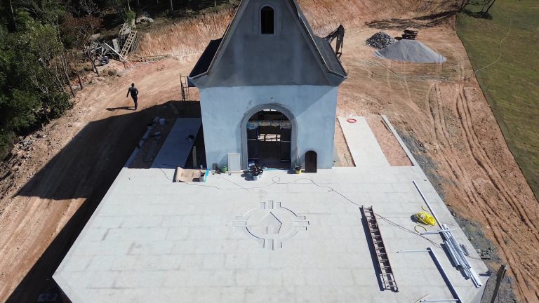 Preparativos para a inauguração do 25º Santuário de Schoenstatt