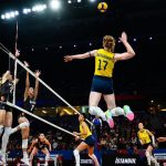Resultados do 1º dia da 3ª etapa da VNL feminina 2025