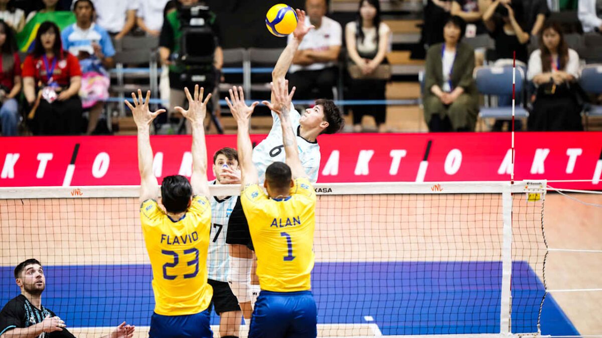 Resultados do 2º dia da 3ª etapa da VNL masculina 2025