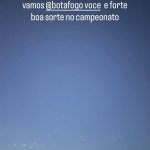 Vai, Botafogo! Você é forte!